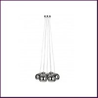7 Suspended Ball Shades Ceiling Light
