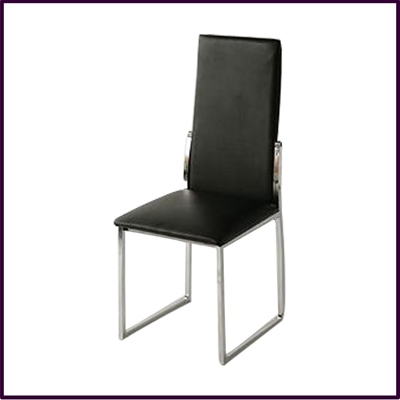 Black Metropolitan Dining Chair