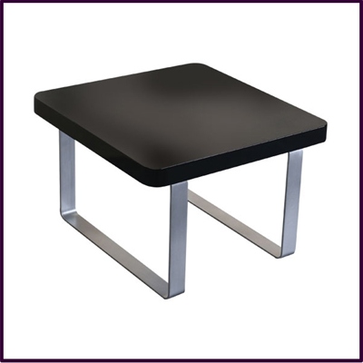 Black High Gloss Side Table