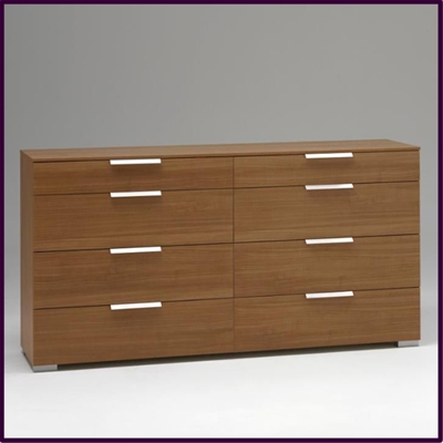 Valencia 8 drawer chest in light cherry finish £199