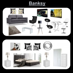 bansky - black